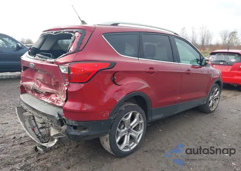 2019 Ford Escape Titanium from USA, damaged, VIN 1FMCU9J94KUA09469